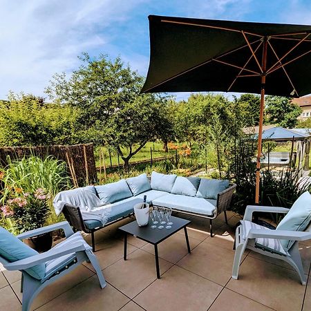 Le Cemarose: Spa, Jardin, Terrasse Et Jolie Vue Au Coeur D'埃佩尔奈 外观 照片